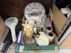 BOX OF ASSORTED CONTENTS