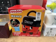 CASDON HENRY HOOVER VACUUM CLEANER TOY