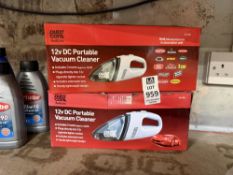 2X AUTOCARE 12V VACUUMS