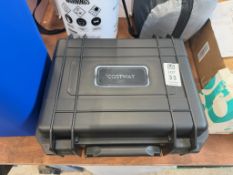 BLACK PORTABLE WATERPROOF HARD CASE