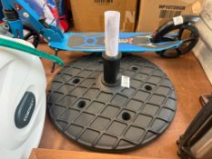 BLACK PARASOL BASE