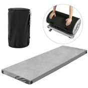 GREY WATERPROOF MEMORY FOAM CAMPING MAT IN BAG
