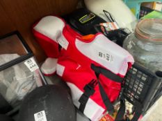 KIDS RED & WHITE LIFE JACKET