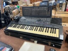 YAMAHA PSR-510 ADVANCED ELECTRIC KEYBOARD IN WOODEN CASE