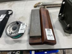 SHARPENING STONE IN WOODEN BOX