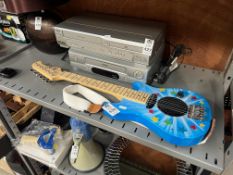 MUSIC ALLEY KIDS BLUE ELECTRIC GUITAR