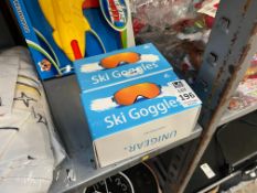 2X PAIRS OF SKI GOGGLES (NEW)