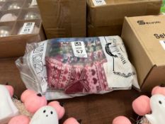 6X PAIRS OF WOOLLY SNOWFLAKE SOCKS (NEW)