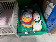 CRATE OF ASSORTED DELPH CONTENTS