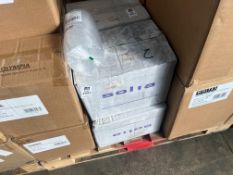 2X BOXES OF SOLIA 180CM ROUND PLASTIC LIDS (BOX QTY 300)