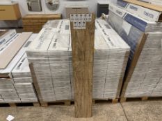 8X BOXES LAMINATE FLOORING 8MM THICK COLOUR BRENT OAK 2.4238SQM/BOX
