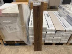 8X BOXES LAMINATE FLOORING 8MM THICK COLOUR TRENT OAK 2.4238SQM/BOX