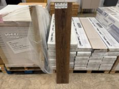 8X BOXES LAMINATE FLOORING 8MM THICK COLOUR TRENT OAK 2.4238SQM/BOX