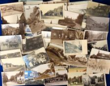 Postcards, Sussex, approx. 150 mixed Sussex cards (mostly RPs and printed), to include Ninfield,