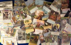Postcards, Publisher, Bamforth, approx. 500 cards to include song cards, modern comic, military,