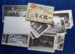 Postcards, Japan, over 90 cards, many in sets including 'Types of the Japanese Army' published