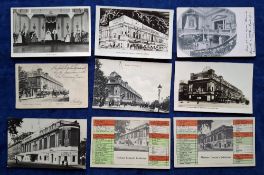 Postcards, Madam Tussauds, 32 cards including several external views from various eras, RP &