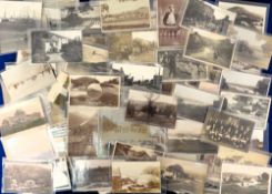 Postcards, Cumbria, approx. 165 cards of Cumbria, RPs, printed and artist drawn to include