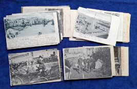 Postcards, Foreign Royalty, Crete, 36 cards, Portraits (9), Royal Visits & Inspections (15),