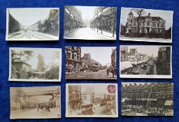 Postcards, London Suburbs, 67 cards of Brixton including RP's Brixton Rd (5), Electric Avenue,