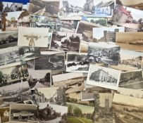 Postcards, Southern Counties, a selection of approx. 130 cards to include Cadgwith, Rochester,
