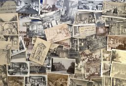 Postcards, London Hospitals, 80+ cards showing the wards, other rooms and exteriors of a selection