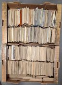 Postcards, Mixture approx. 3500 cards in two crates, covering all eras. Many subjects covered