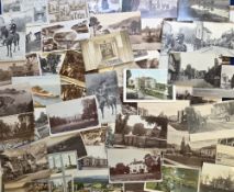 Postcards, Southern Counties, a selection of approx. 130 cards to include The Bear Inn Stroud,