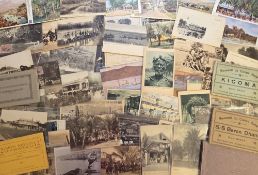 Postcards, Belgian Africa, a collection of 60+ cards to include Madimba, Brazzaville, 'Groupe D'