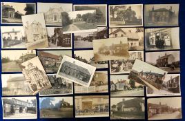 Postcards, Post Offices, approx. 60 cards of UK post offices to include Dorchester, Aston,