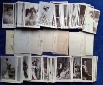 Postcards, Stage Stars, well over 250 cards featuring Stage & Variety Artistes, majority published