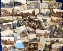 Postcards, Sussex, approx. 150 mixed Sussex cards (mostly RPs and printed) to include North