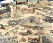 Postcards, Nigeria and Gold Coast, approx. 130 cards (inc. some photos), RPs and printed, to include