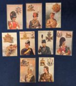 Postcards, Military, Tucks 9 cards from the various series of badges and wearers to comprise
