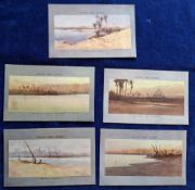 Postcards, Middle East, 80 cards from Egypt, Nazareth, Palestine and other areas, including Native