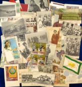 Postcards, Persia, approx. 130 cards to include glamour (1), flag, coat of arms, coin card, Nayeb