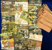 Postcards, Publisher Star Series, approx. 170 cards to inc. several sets, titles include Hobbies,