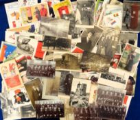 Postcards, Postmen, Post and Stamps, approx. 130 cards to include RPs, printed and artist drawn.