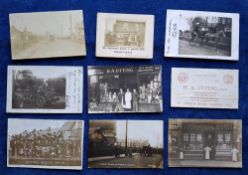 Postcards, Middlesex, 89 cards of Ashford, including 45 cards (RP & Printed) of Welsh Girls School
