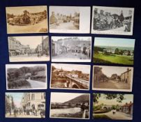 Postcards, Wales, approx. 450 cards, including Prestatyn, Llanidloes, Colwyn Bay, Dwygyfylhci, Rhyl,