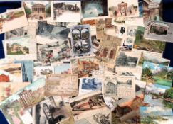 Postcards, Foreign, approx. 200 cards to include many Gruss Aus, Germany, France, Italy, Egypt,