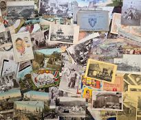 Postcards, Exhibitions, 200+ cards to include Leo Tolstoy Exhibition and Museum 1912, The British