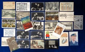 Postcards, Smoking, 29 cards to include opium smokers, tobacco advertisements, factories,