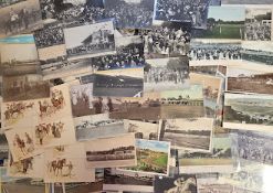 Postcards, Racing, approx. 75 cards of foreign racecourses to include Mysore, Poona, Calcutta,