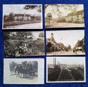Postcards, Surrey, 32 cards all Malden area. Includes RP's Coombe & Malden Rail Station interior,