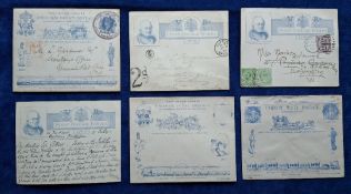 Postcards, Postal History, 11 mainly postal stationery card; 2 cards for the Royal Naval