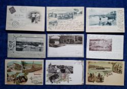 Postcards, North Africa, 27 cards mostly Algeria, Tunisia & Holy Land. Majority early Gruss Aus