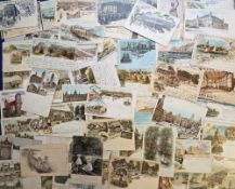 Postcards, Gruss Aus, approx. 100 attractive Gruss Aus cards, Hamburg, Berlin, Munchen, Doberan,