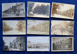 Postcards, London Suburbs / Middlesex, over 90 cards including RP's of Muswell Hill Rd, Spencer Rd