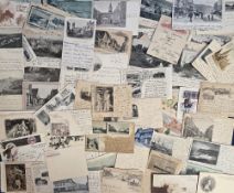 Postcards, Early Cards, approx. 125 cards to include 1897 Earl's Court Victorian Era Exhibition,